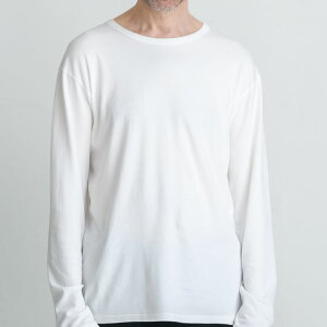 yӂ邳Ɣ[ŁzIׂJ[LONG SLEEVE T-SHIRT  N[lbN zCg^ubN SM18 TVc { I[KjbNRbg AeBCgs}100%gp Rbg 100  gbvX