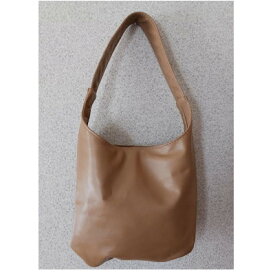 【ふるさと納税】ワンショルダーレザーバッグ　キャメル【1702331】