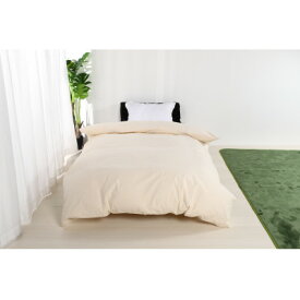 【ふるさと納税】【超長綿100%】羽毛掛け布団セミダブル二枚合わせ超長綿生地使用オールシーズンダウン93%防臭【1406562】