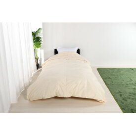 【ふるさと納税】【超長綿100%】羽毛掛け布団クイーン二枚合わせ超長綿使用一年使用可能ダウン93%防臭防ダニ【1406759】