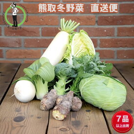 【ふるさと納税】「わりかし若い百姓の会」が育てた熊取冬野菜（7品目以上）詰め合わせセット【2026年12月上旬～2027年4月上旬発送予定】野菜 冬野菜 7品目 セット 詰め合わせ 季節 新鮮 旬 産地直送 安心安全 農家 お取り寄せ 熊取町 ふるさと ふるさと納税