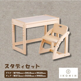 【ふるさと納税】ひのきのおもちゃIKONIH(アイコニー)　スタディセット【複数個口で配送】【4013235】
