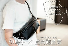 【ふるさと納税】Tajima Cowhideボディーバッグ【 ファッション ファッション かばん 日本製 革 特産品 手触りが良い ソフト お出かけ 】