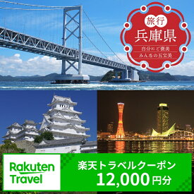 【ふるさと納税】 兵庫県の対象施設で使える 楽天トラベルクーポン 寄附額40,000円 12,000円クーポン） 兵庫 関西 寄付額 40,000円 旅行 宿泊 ホテル 旅館 チケット クーポン 12000円分 トラベル ひょうご ヒョウゴ 観光 レジャー 旅行券 国内旅行 予約 宿泊券 rakuten