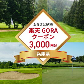 【ふるさと納税】兵庫県の対象ゴルフ場で使える楽天GORAクーポン 寄付額10,000円（3,000円クーポン）／ゴルフ ゴルフ場 予約 楽天限定 チケット クーポン 兵庫県 兵庫