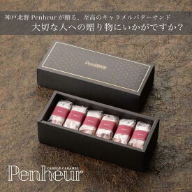 【ふるさと納税】【Penheur】ラズベリーバターサンド　プレミアム・カルテット6個入