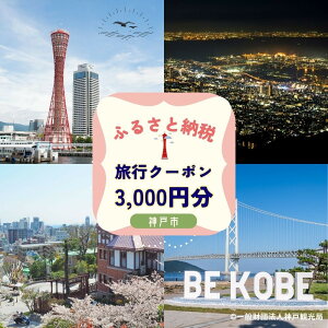 【ふるさと納税】神戸市に泊まるふるさと納税旅行クーポン【3,000円分】