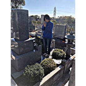 【ふるさと納税】《神戸市内霊園限定》 お花屋さんが行う、お墓参り代行サービス 仏花・写真付き報告書