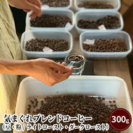 【ふるさと納税】気まぐれブレンドコーヒー（豆・粉 / ライトロースト・ダークロースト）/珈琲 浅煎り 深煎り 自家焙煎 スペシャルティコーヒー 飲み物 コーヒーブレイク コーヒータイム