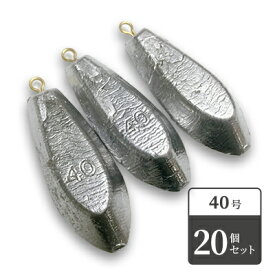 【ふるさと納税】【 釣り具 】六角おもり 40号 20個セット 釣り用　おもり オモリ　【 釣り用品 釣り具 フィッシング 日本製 趣味 魚釣り 海釣り 川釣り リサイクル 】