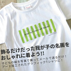 【ふるさと納税】子供の絵で作るグラフィックTシャツ 購入5,000円クーポン【1236526】