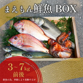 【ふるさと納税】まえもん鮮魚BOX 魚介類 魚貝類 セット 詰め合わせ