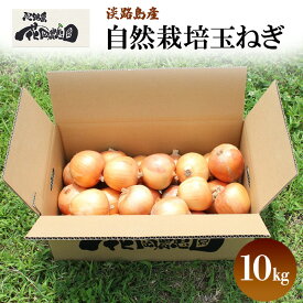 【ふるさと納税】自然栽培 玉ねぎ 10kg セット 詰め合わせ 淡路島産 栽培期間中 無肥料 無農薬 淡路島産玉ねぎ 淡路島玉ねぎ 野菜 玉葱 洲本市　お届け：5月～10月