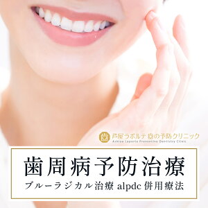 【ふるさと納税】歯周病予防治療、ブルーラジカルP-01治療とalpdc併用療法(歯周病からの寛解)|口腔ケア 歯 健康 歯周病 オーラルケア 歯医者 マウスウォッシュ 歯科治療 歯科 ラポルテ 芦