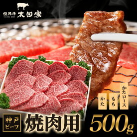 【ふるさと納税】神戸ビーフ　ITY2　焼肉用 500g　【お肉・牛肉・焼肉・バーベキュー】