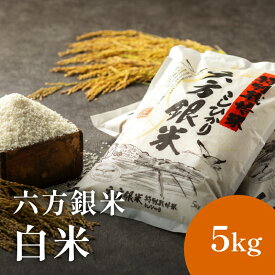 【ふるさと納税】令和8年産 減農薬米 特別栽培米 六方銀米 コシヒカリ 5kg 新米 / 減農薬 米 新米 お米 5キロ 精米 白米 コウノトリ米 コメ こめ ご飯 ライス こしひかり 兵庫県産