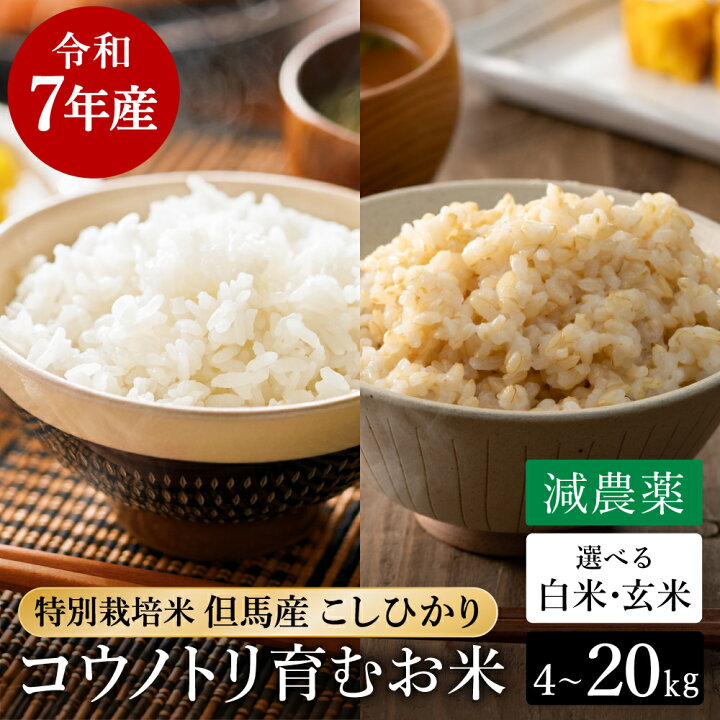 楽天市場】【ふるさと納税】令和7年産 減農薬 米 特別栽培米 