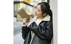 yӂ邳Ɣ[ŁzLz anti-mode style OLIVE Long Wallet(AW600jI[u / z z {v L[P[X@\t Y fB[X