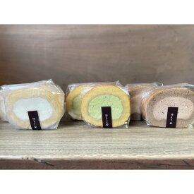 【ふるさと納税】グルテンフリー こうのとりロールケーキ / 3種 6個入 （リッチミルク2個・ 有機抹茶2個・ ショコラ2個） 豊岡産 米粉 有機米 北海道産生乳 お菓子 スイーツ 洋菓子 ケーキ 詰め合わせ セット 個包装 お取り寄せ 冷凍 米粉ロールケーキ