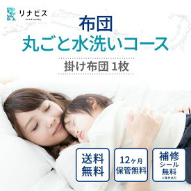 【ふるさと納税】宅配クリーニングのリナビス 布団クリーニング クーポン 掛け布団 1枚分 / 布団丸洗い 掛布団 クリーニング 保管 宅配 最大12か月無料保管 ふっくら ふわふわ 肌触り 清潔 丁寧 職人 ふとん 羽毛布団 羊毛布団 和布団 こたつ布団 綿わた布団 リビナス