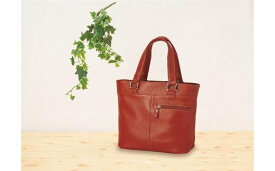 【ふるさと納税】豊岡工房 牛革手提げ（3834）キャメル かばん バッグ トートバッグ マグネット開閉