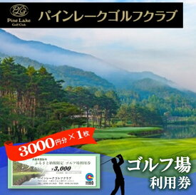 【ふるさと納税】【ゴルフ場利用券】パインレークゴルフクラブ利用券