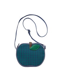 【ふるさと納税】 【ファミリア（familiar）】ポシェット（560137）子ども服 ベビー服 おしゃれ かわいい 赤ちゃん ベビー 高品質 出産祝い ギフト チェック 無地 リボン リンゴ型 オシャレ