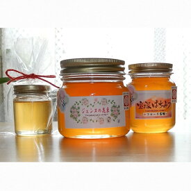 【ふるさと納税】ミツバチからの贈り物「非加熱 天然蜂蜜セット」