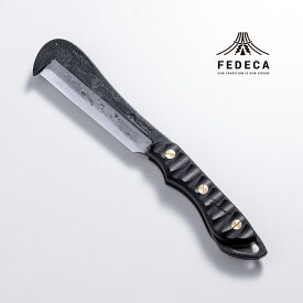 【ふるさと納税】 【FEDECA】 鍛造バトニング鉈 リップルブラック 000950 薪割り工具 アウトドア キャンプ バトニングツール 使いやすい