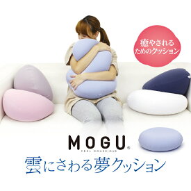 【ふるさと納税】MOGU　雲にさわる夢クッション パウダービーズ クッション 伸縮性 しっとり ふわふわ リラックス 体圧分散 癒し