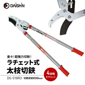 【ふるさと納税】ガーデニング ラチェット式 太枝切鋏 大進 枝切りバサミ 軽量 太い 枝 枝切り 園芸用ハサミ 剪定ハサミ ガーデニング用品 園芸 園芸用品 家庭菜園 日本製 ラチェット式剪定鋏 太枝はさみ 太枝切ハサミ 太枝切りバサミ DG-3 4939736501979 小野市