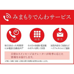 【ふるさと納税】みまもりでんわサービス【携帯電話】 (12か月)