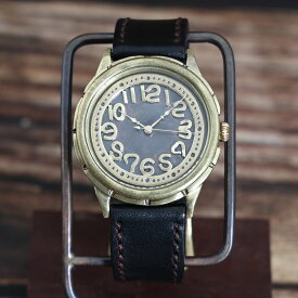 【ふるさと納税】ハンドメイド腕時計（クオーツ式）AB-GW331