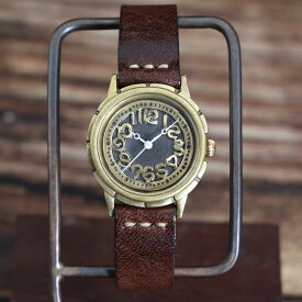 【ふるさと納税】ハンドメイド腕時計（クオーツ式）AB-GW333