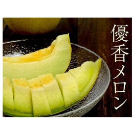 【ふるさと納税】数量限定!こだわり農家さんの希少な優香メロン【6L×1】【配送不可地域：離島・北海道・沖縄県・東北】【1735401】
