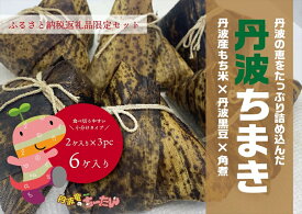 【ふるさと納税】丹波ちまき 丹波黒豆 米　角煮