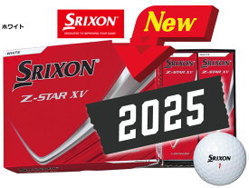 【ふるさと納税】ゴルフボール　スリクソン　Z-STAR　XV9　ホワイト【1ダース　/12球入り】