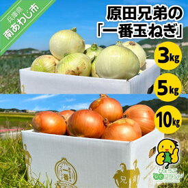 【ふるさと納税】原田兄弟の一番玉ねぎ【3kg・5kg・10kg】