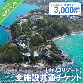 【ふるさと納税】【カリコリゾート】全施設共通チケット 3,000円相当～