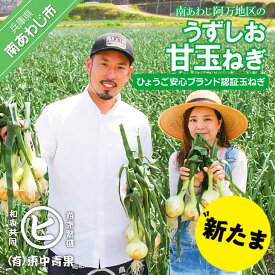 【ふるさと納税】淡路島産新玉ねぎ　うずしお甘玉ねぎ　3kg◆配送2月上旬～6月下旬