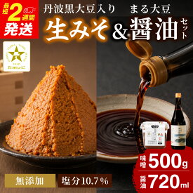 【ふるさと納税】蔵元直送！味噌・しょうゆセット 味噌 みそ ミソ 醤油 正油 しょうゆ おみそ おしょうゆ 調味料 セット 調味料セット 発酵食品 詰め合わせセット 防腐剤 着色料 化学調味料無添加 遺伝子組み換え大豆不使用 生味噌 生みそ 人気 兵庫県 朝来市 AS2AC28