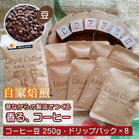 【ふるさと納税】ロイドコーヒースペシャルブレンド（豆・ドリップパックセット）