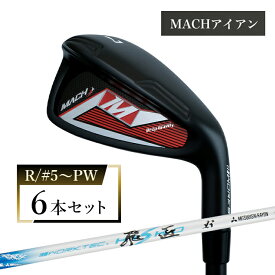 【ふるさと納税】ワークスゴルフ MACHアイアン 6本セット ワークテック飛匠 （R/#5～PW）