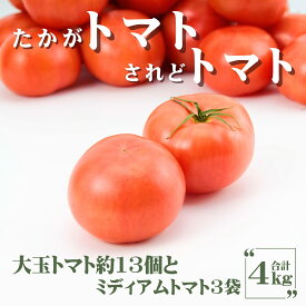 【ふるさと納税】AP2　田中農園自慢のトマト4kg