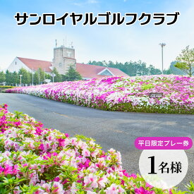 【ふるさと納税】サンロイヤルゴルフクラブ 平日 1名様 プレー券 [ サンロイヤルGC ゴルフ 加東市 兵庫県 関西 ゴルフ場 ] ゴルフ場利用券 社会人 大人 趣味 スポーツ 美しいコース フラット ワイド