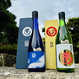 【ふるさと納税】玉川 大吟醸 ・ 自然仕込 純米大吟醸 玉龍 (山廃) 贅沢 飲み比べ セット 木下酒造 加東市特A地区産 山田錦使用[ 日本酒 酒 お酒 四合瓶 贈答品 ] アルコール 家飲み 宅飲み 晩酌