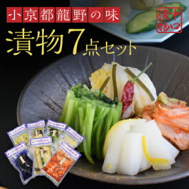 【ふるさと納税】H-67　小京都龍野の味をご自宅へ！漬物詰め合わせ7点
