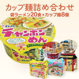 【ふるさと納税】H-17 イトメンのチャンポンめんとカップ麺の詰合せ