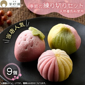 【ふるさと納税】天然着色料の練り切りセット【配送不可地域：離島】【1501478】