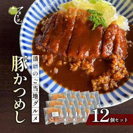 【ふるさと納税】播磨のご当地グルメ　豚かつめし　12個セット